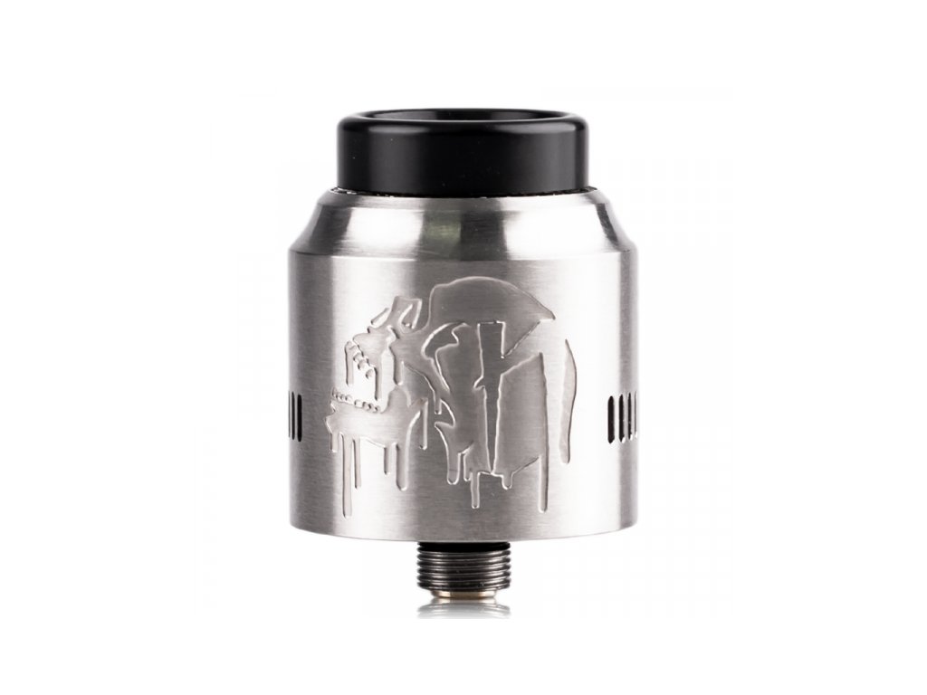 Suicide Mods - Nightmare RDA 25mm - Atomizer Barva: Stříbrná