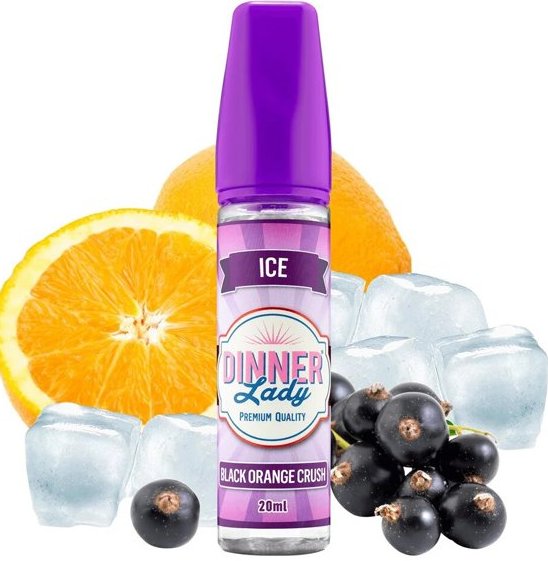 Ice Black Orange Crush - Příchuť Dinner Lady ICE Shake & Vape Množství: 20ml