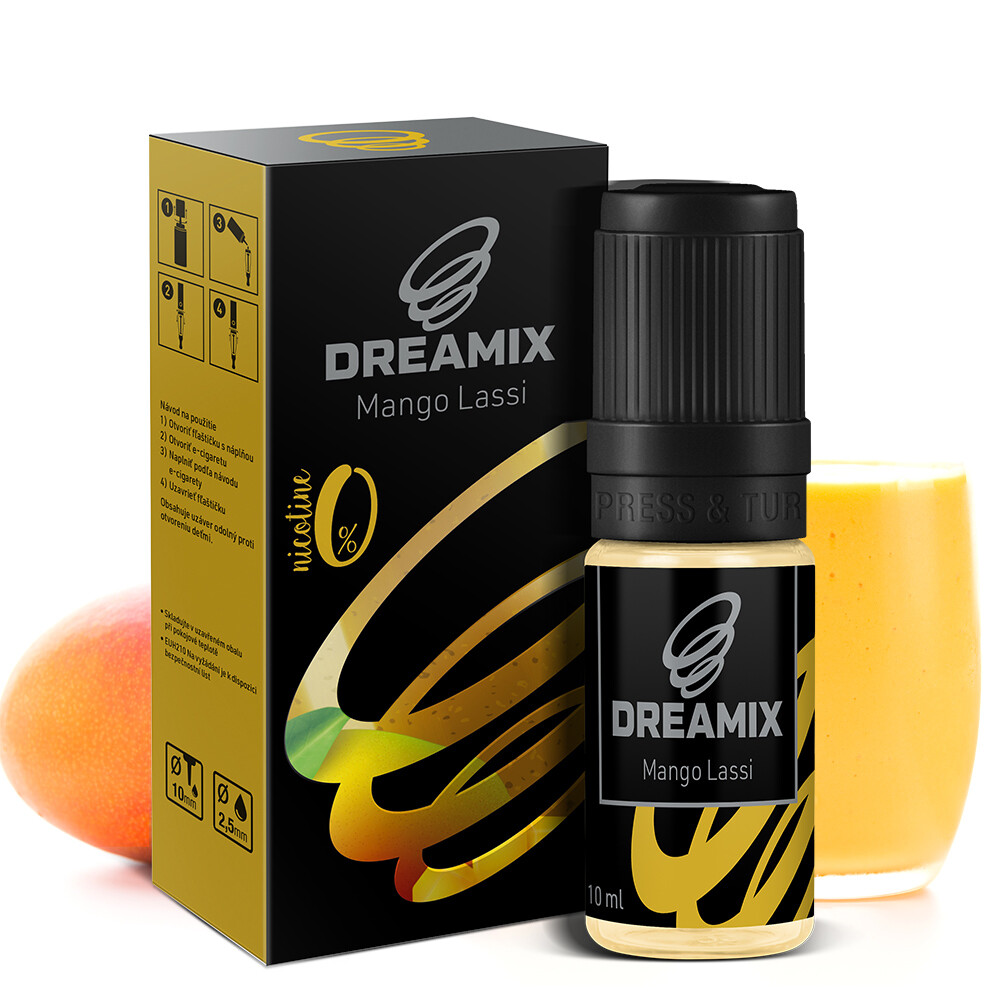 Dreamix (CZ) Dreamix - Mangové Lassí (Mango Lassi) - liquid - 10ml Množství: 10ml, Množství nikotinu: 0mg