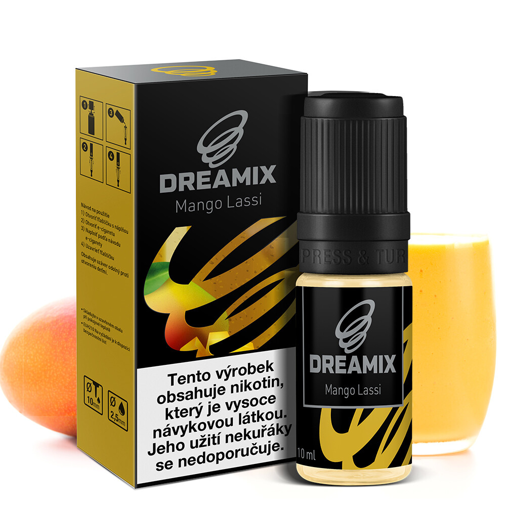 Dreamix (CZ) Dreamix - Mangové Lassí (Mango Lassi) - liquid - 10ml Množství: 10ml, Množství nikotinu: 6mg
