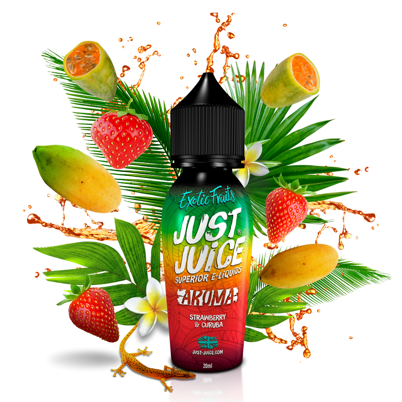 Just Juice (GB) Strawberry & Curuba (Jahoda & curuba) - příchuť Just Juice S&V 20ml Množství: 20ml