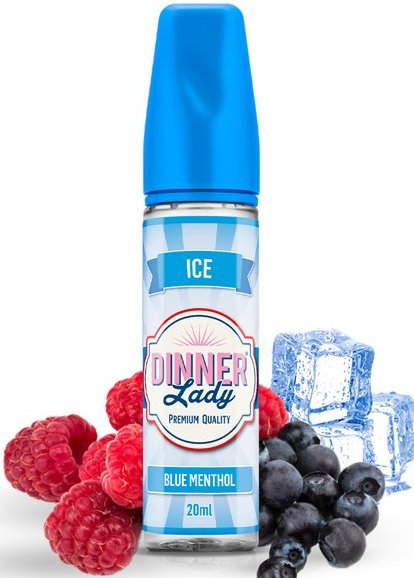 Ice Blue Menthol - Příchuť Dinner Lady ICE Shake & Vape Množství: 20ml