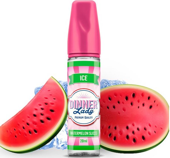 Ice Watermelon Slices - Příchuť Dinner Lady ICE Shake & Vape Množství: 20ml