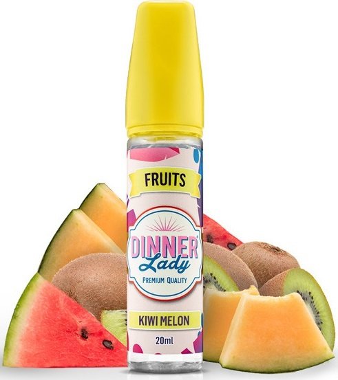 Kiwi Melon - Příchuť Dinner Lady fruits Shake & Vape Množství: 20ml
