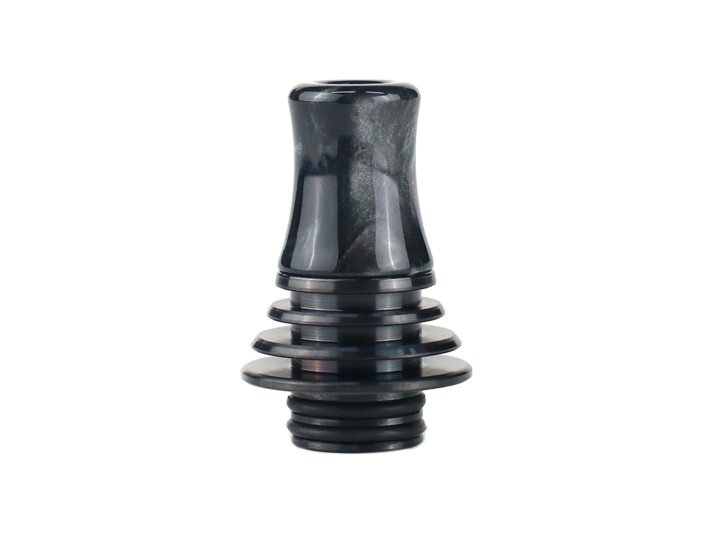 Vapefly Brunhilde MTL RTA long drip tip Barva: Černá