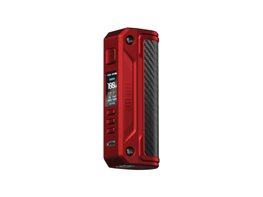 Lost Vape Thelema Quest Solo 100W Mod Barva: Červená Carbon