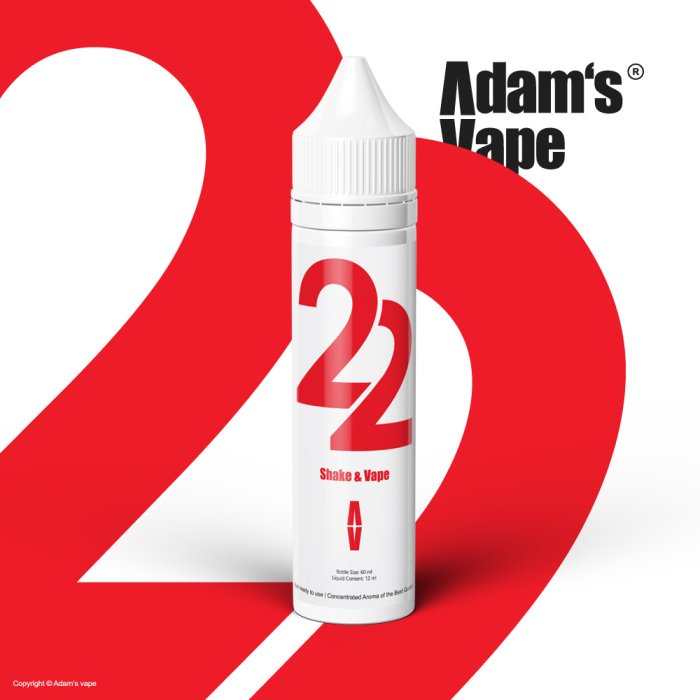 Adams vape (CZ) #22 - Příchuť Adams vape S&V 12ml Množství: 12ml