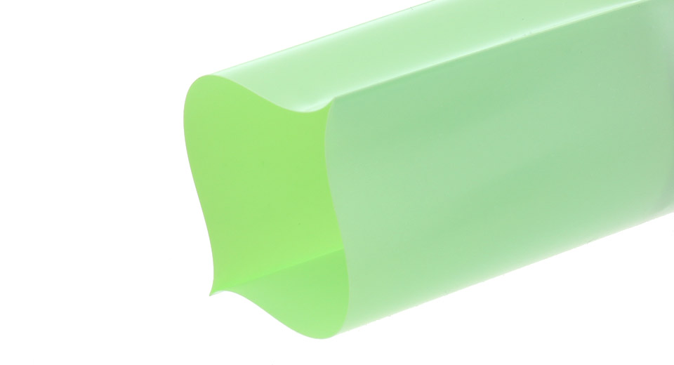 OEM PVC teplem smršťovací obal na 26650 baterie - 5ks - Zelená + potisk