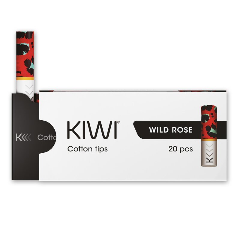 Kiwi Vapor Filtr náhradní náustek (filtr styl) Barva: Červená