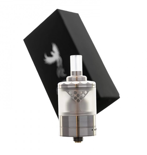 E-Pheonix Atomizér E-Phoenix Hurricane 1.4 NG RTA MTL 24mm Barva: Stříbrná