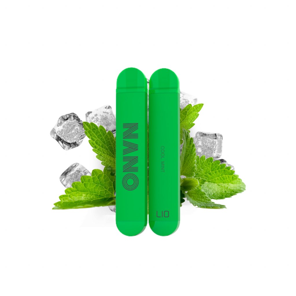 Cool Mint - LIO NANO - jednorázová salt e-cigareta 20mg