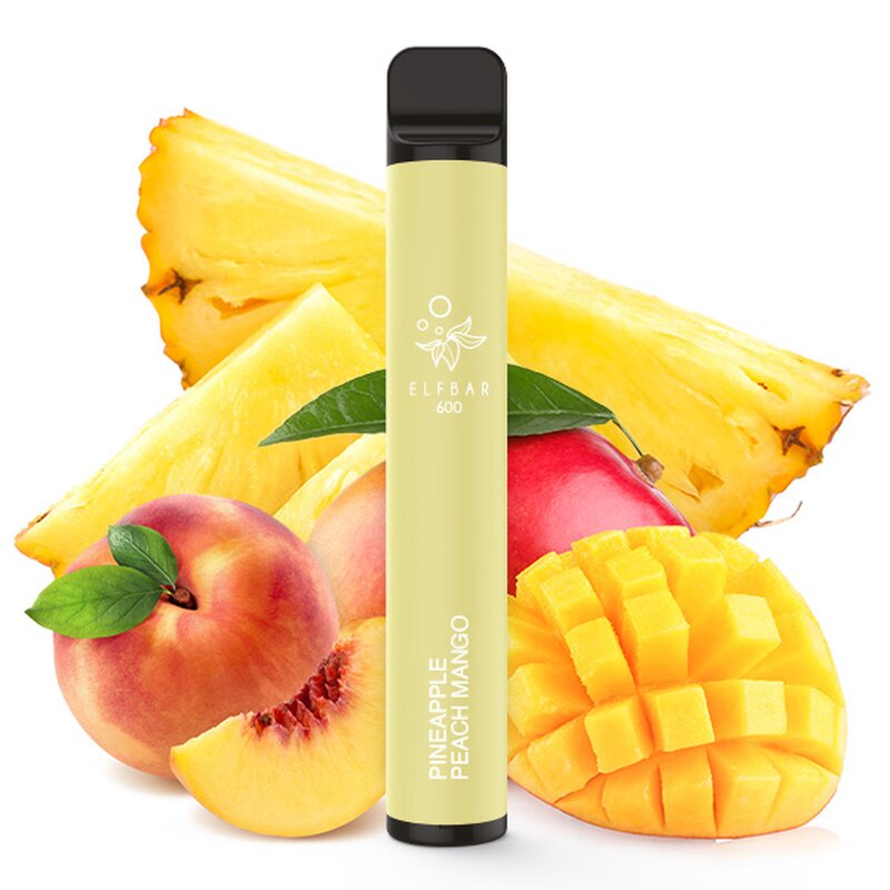 Pineapple Peach Mango (Ananas s broskví a mangem) - Elf BAR - 20mg - Disposable salt - jednorázová e-cigareta