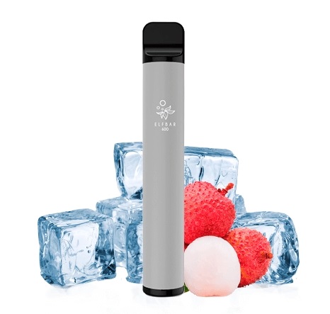 Lychee ICE (Ledové liči) - Elf BAR - 20mg - Disposable salt - jednorázová e-cigareta