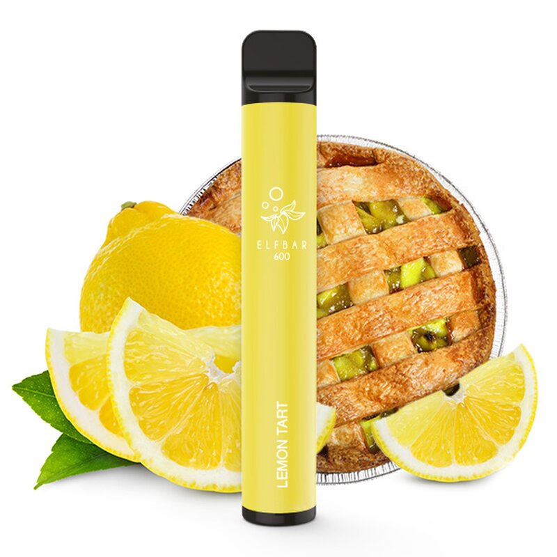 Lemon Tart (Citrónový koláč) - Elf BAR - 20mg - Disposable salt - jednorázová e-cigareta