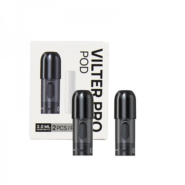 Náhradní cartridge pro Aspire Vilter PRO Pod (1,2ohm) (2ml) Odpor: 1,2ohm-2ks
