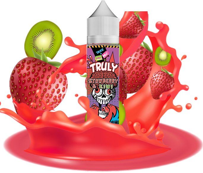 CHILL PILL (MAL) Strawberry and Kiwi - Příchuť CHILL PILL TRULY Shake & Vape 12ml Množství: 12ml