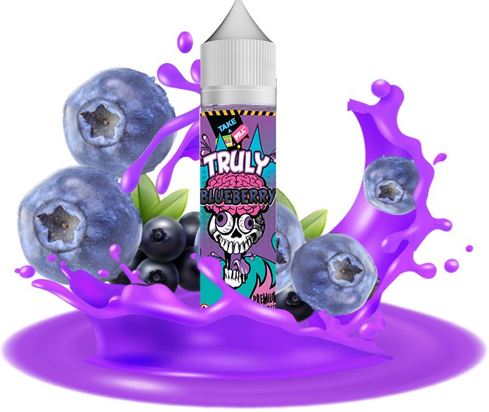 CHILL PILL (MAL) Blueberry - Příchuť CHILL PILL TRULY Shake & Vape 12ml Množství: 12ml