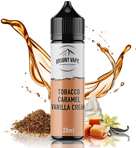 Mount Vape (GR) Tobacco Caramel Vanilla Cream - Příchuť Mount Vape SnV 15ml Množství: 15ml