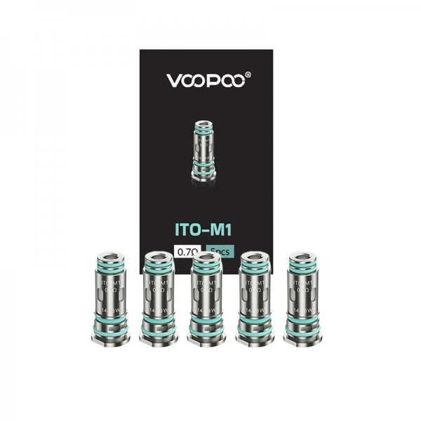 Náhradní žhavící hlava Voopoo ITO - Drag Q Odpor: 0,7ohm - 5ks