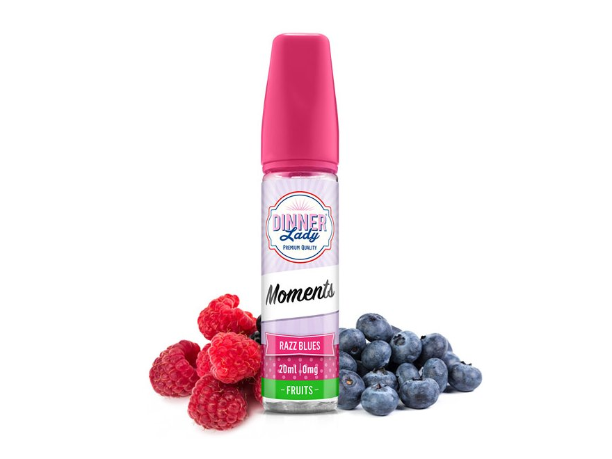 Moments Razz Blues - Příchuť Dinner Lady Shake & Vape Množství: 20ml