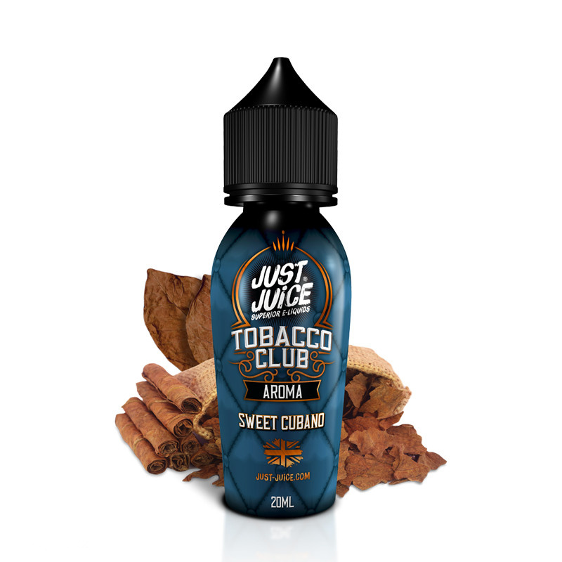 Just Juice (GB) Tobacco Sweet Cubano (Kubánský doutníkový tabák) - příchuť Just Juice S&V 20ml Množství: 20ml