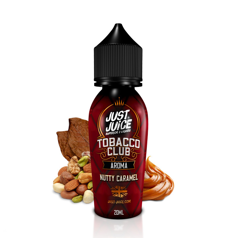 Just Juice (GB) Tobacco Nutty Caramel (Oříškový tabák s karamelem) - příchuť Just Juice S&V 20ml Množství: 20ml
