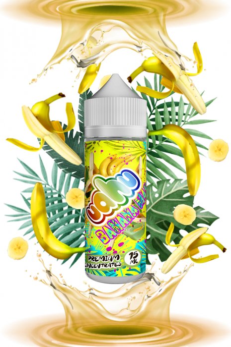 UHAU (CA) Banana Man - příchuť UAHU - Shake and Vape 15ml Množství: 15ml