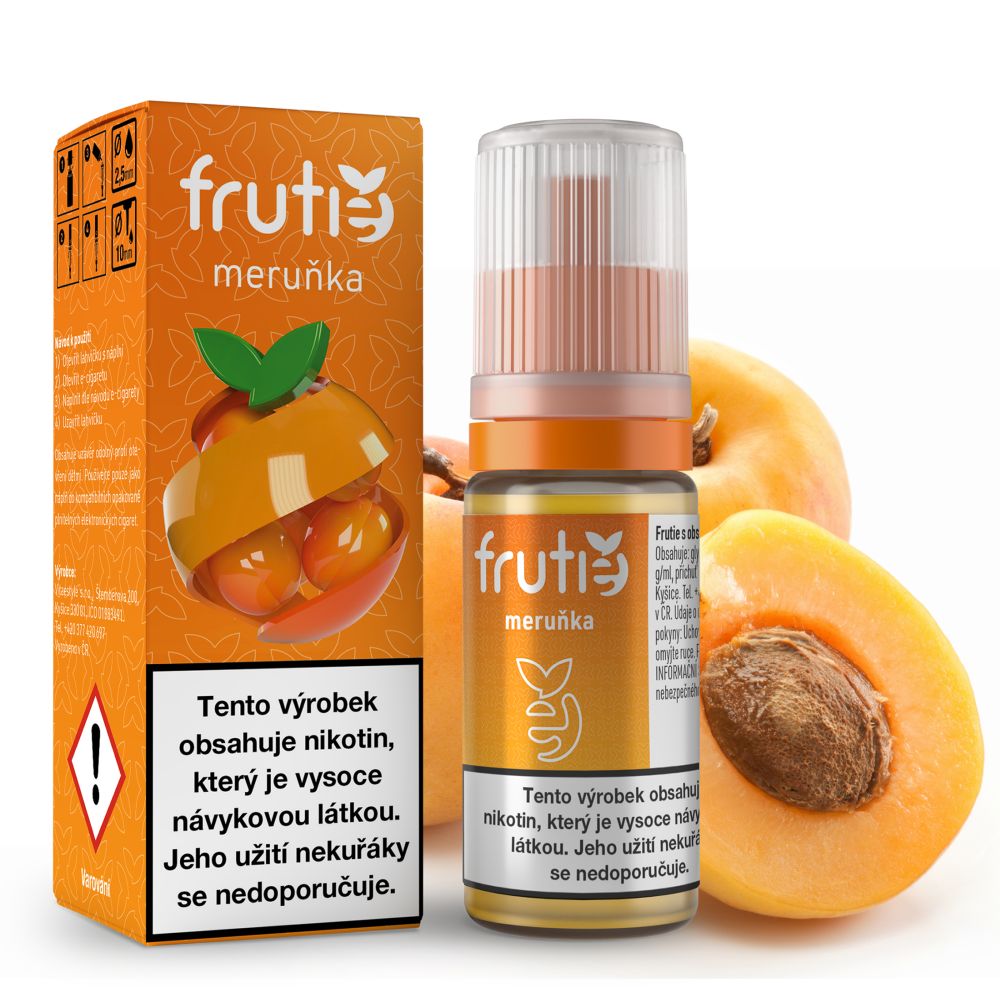 Frutie 50/50 - Meruňka (Apricot) - liquid - 10ml Množství: 10ml, Množství nikotinu: 12mg