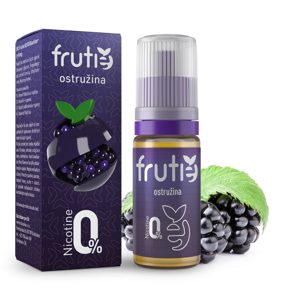 Frutie 50/50 - Ostružina (Blackberry) - liquid - 10ml Množství: 10ml, Množství nikotinu: 0mg