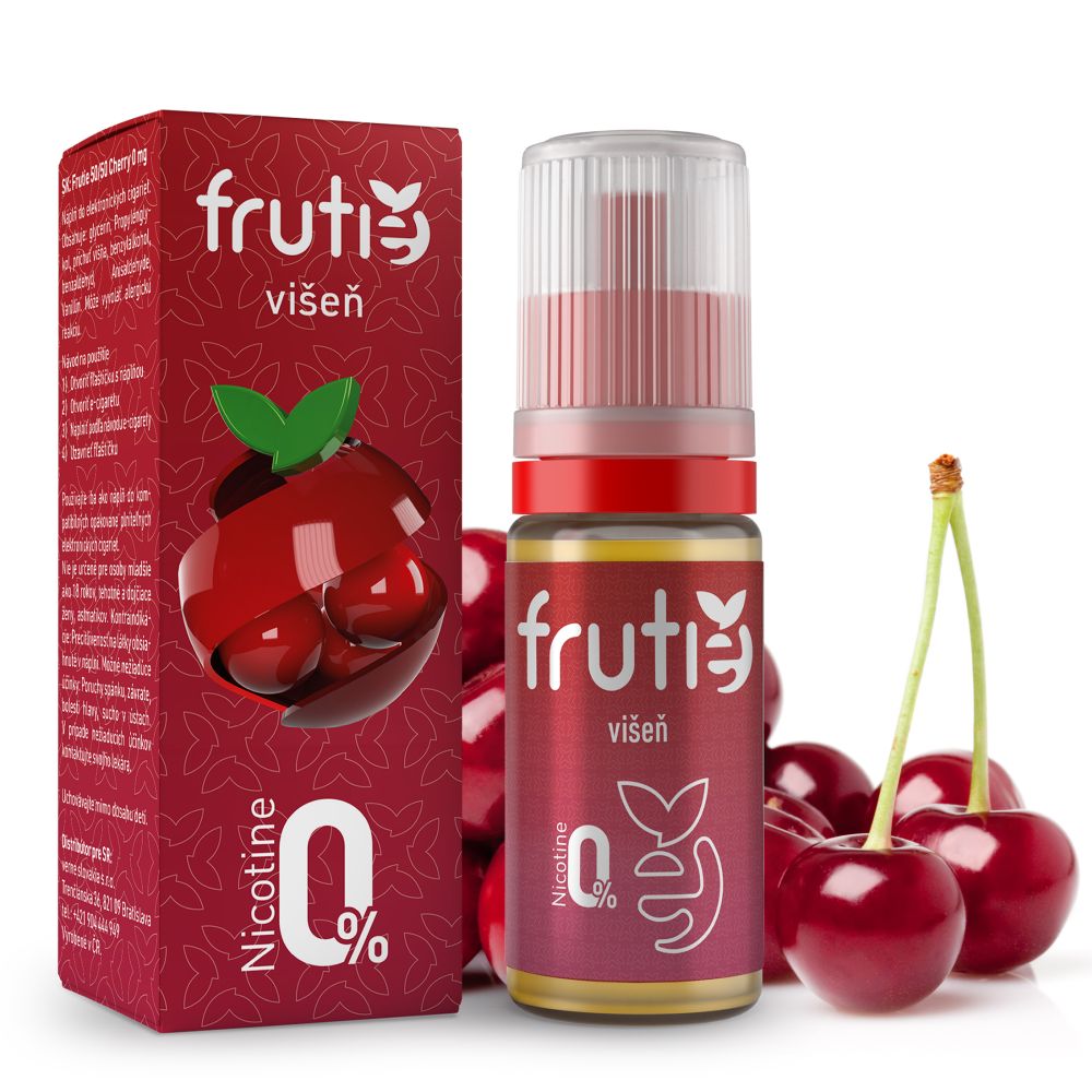 Frutie 50/50 - Višeň (Cherry) - liquid - 10ml Množství: 10ml, Množství nikotinu: 0mg