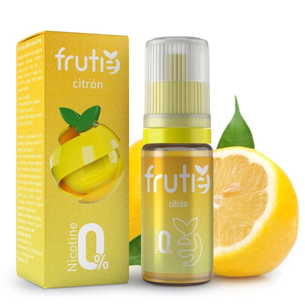 Frutie 50/50 - Citron (Lemon) - liquid - 10ml Množství: 10ml, Množství nikotinu: 0mg