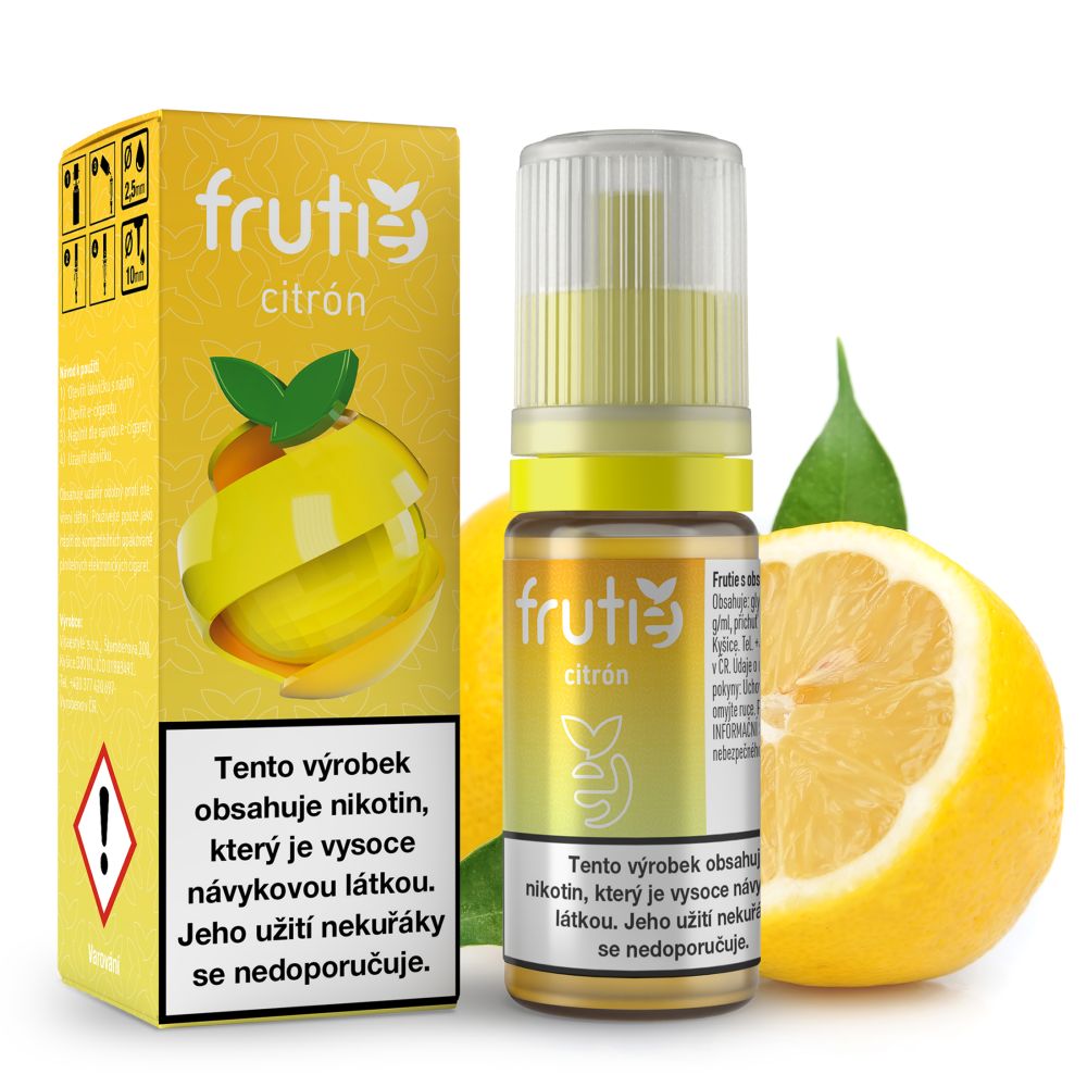 Frutie 50/50 - Citron (Lemon) - liquid - 10ml Množství: 10ml, Množství nikotinu: 3mg