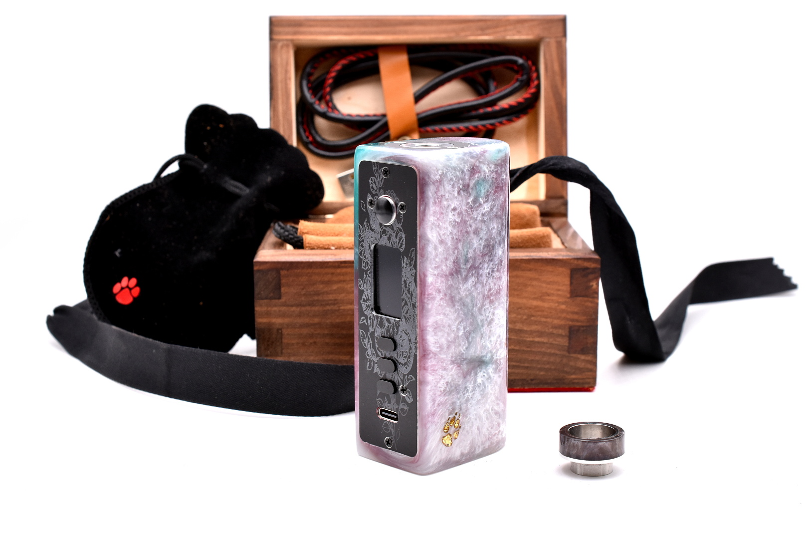 Box MOD Stabwood Hybrid DNA100C 100W /10/ - Vape Smarter