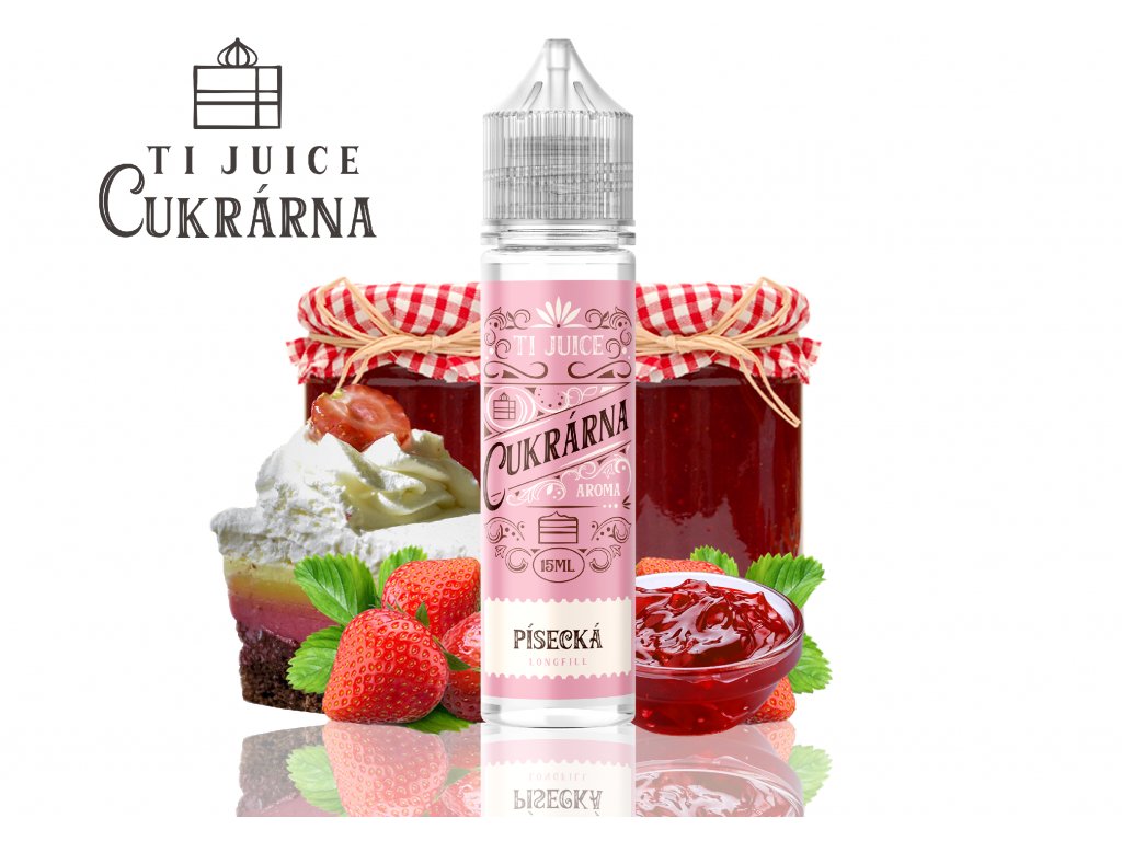 TI Juice (CZ) Písecká - TI Juice - Cukrárna - S&V příchuť 15 ml Množství: 15ml