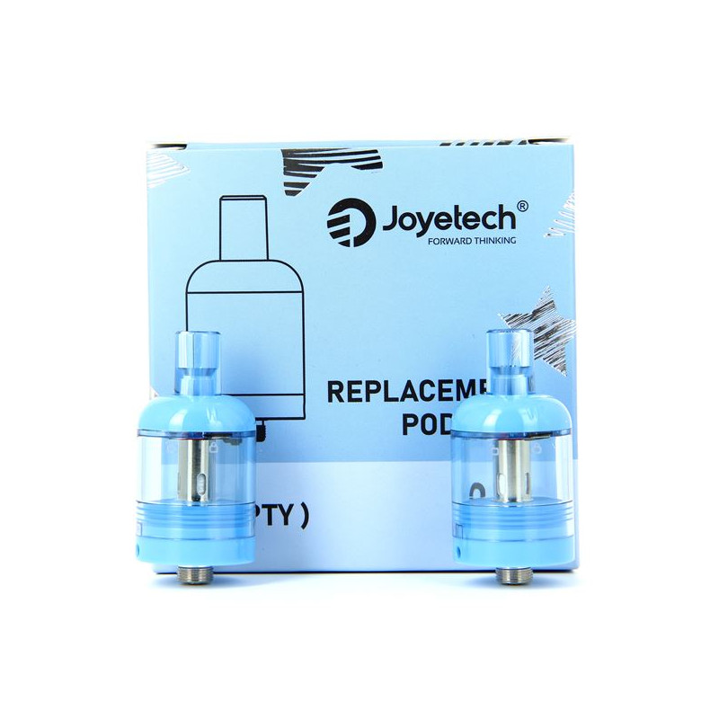 Náhradní cartridge pro Joyetech eGo 510 Pod (2ml) 2ks Odpor: 0,8ohm Modrá 2ks