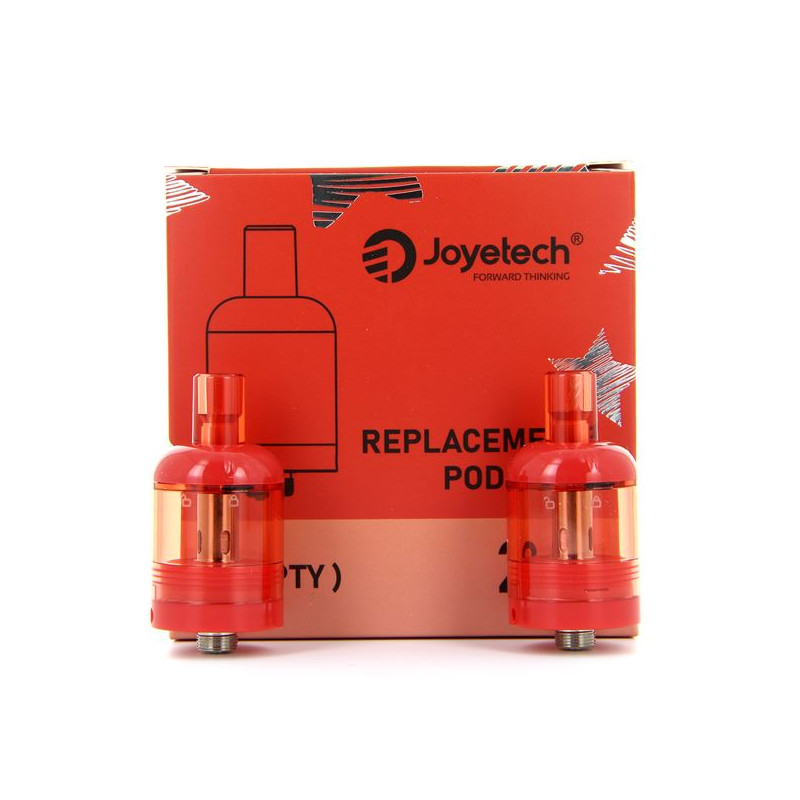 Náhradní cartridge pro Joyetech eGo 510 Pod (2ml) 2ks Odpor: 0,8ohm Červená 2ks