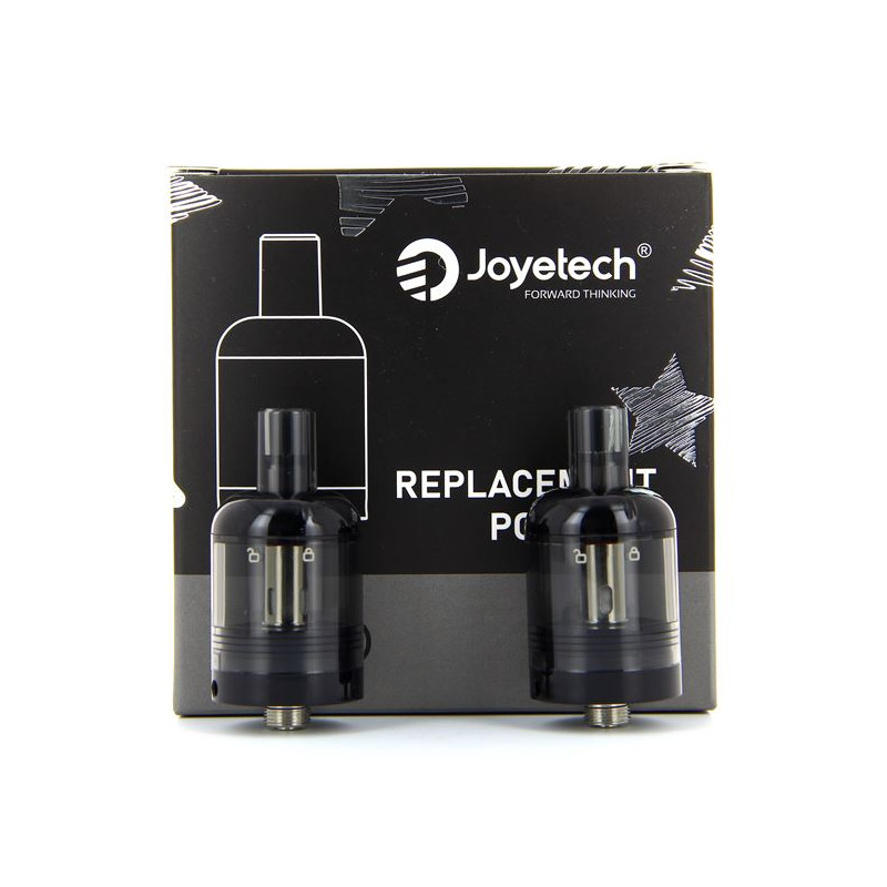 Náhradní cartridge pro Joyetech eGo 510 Pod (2ml) 2ks Odpor: 0,8ohm Černá 2ks