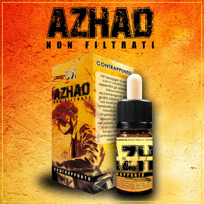 AZHAD'S ELIXIR Contrappunto (nefiltrovaná edice) AZHAD ELIXIR FLAVOR 10ml