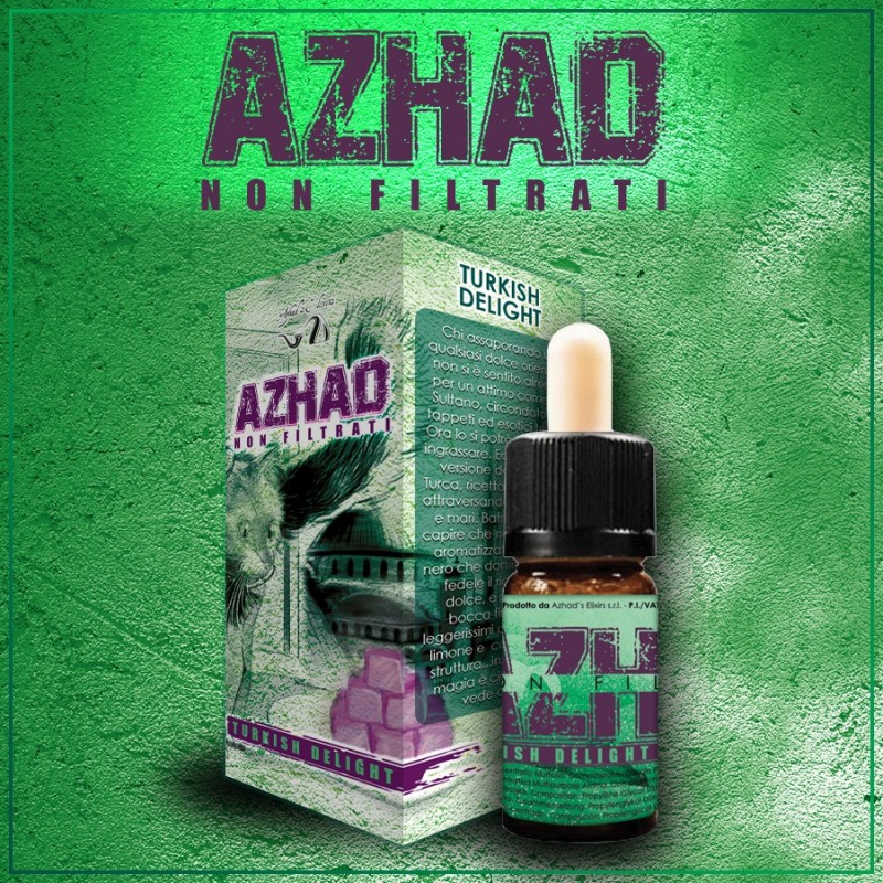 AZHAD'S ELIXIR Turkish Delight (nefiltrovaná edice) AZHAD ELIXIR FLAVOR 10ml