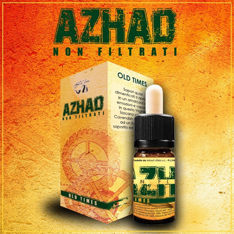 AZHAD'S ELIXIR Old Times (nefiltrovaná edice) AZHAD ELIXIR FLAVOR 10ml