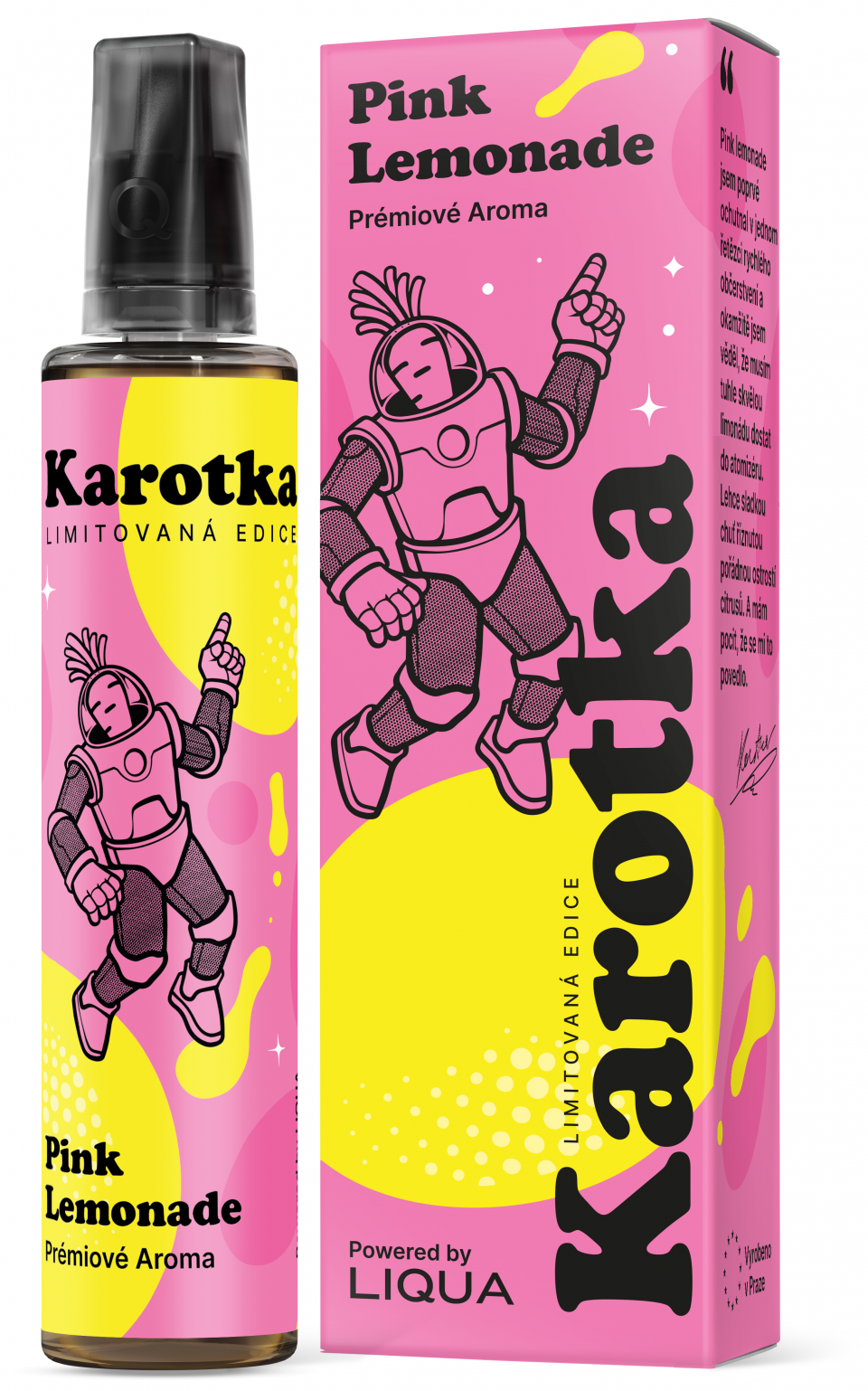 Liqua - Ritchy Karotka Pink Lemonade limitovaná edice - Příchuť Liqua Mix&Go 12ml Shake & Vape Množství: 12ml