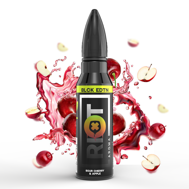 Riot Squad (GB) Sour Cherry & Apple (Třešeň & zelené jablko) - Příchuť Riot Squad BLCK EDTN S&V 20ml Množství: 20ml