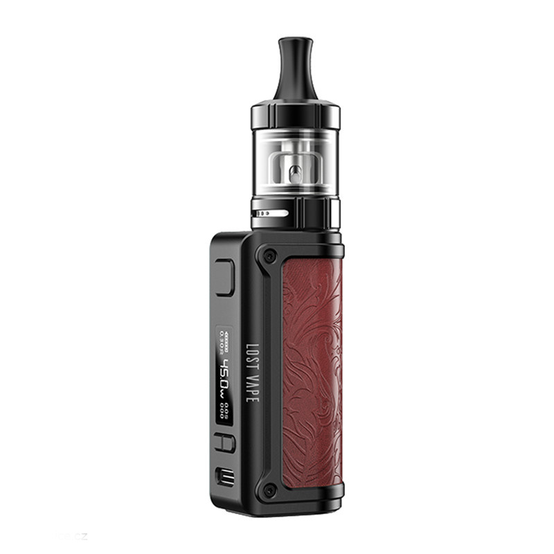 Lost Vape Thelema Mini Kit s UB Lite Tank Barva: Černá - červená