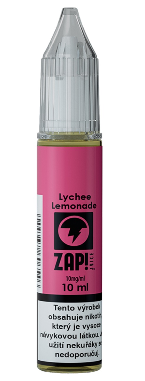 ZAP! Juice (UK) Lychee Lemonade (Liči limonáda) - ZAP! Juice Salt 10ml Množství: 10ml, Množství nikotinu: 10mg
