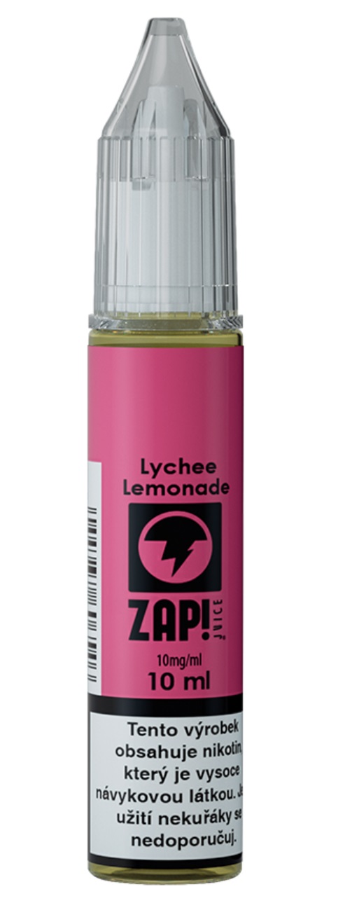 ZAP! Juice (UK) Lychee Lemonade (Liči limonáda) - ZAP! Juice Salt 10ml Množství: 10ml, Množství nikotinu: 20mg