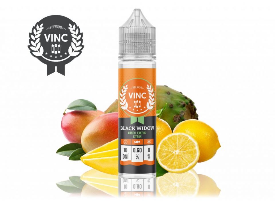 VINC (ČR) Black Widow - Příchuť VINC Shake and Vape 12ml Množství: 12ml