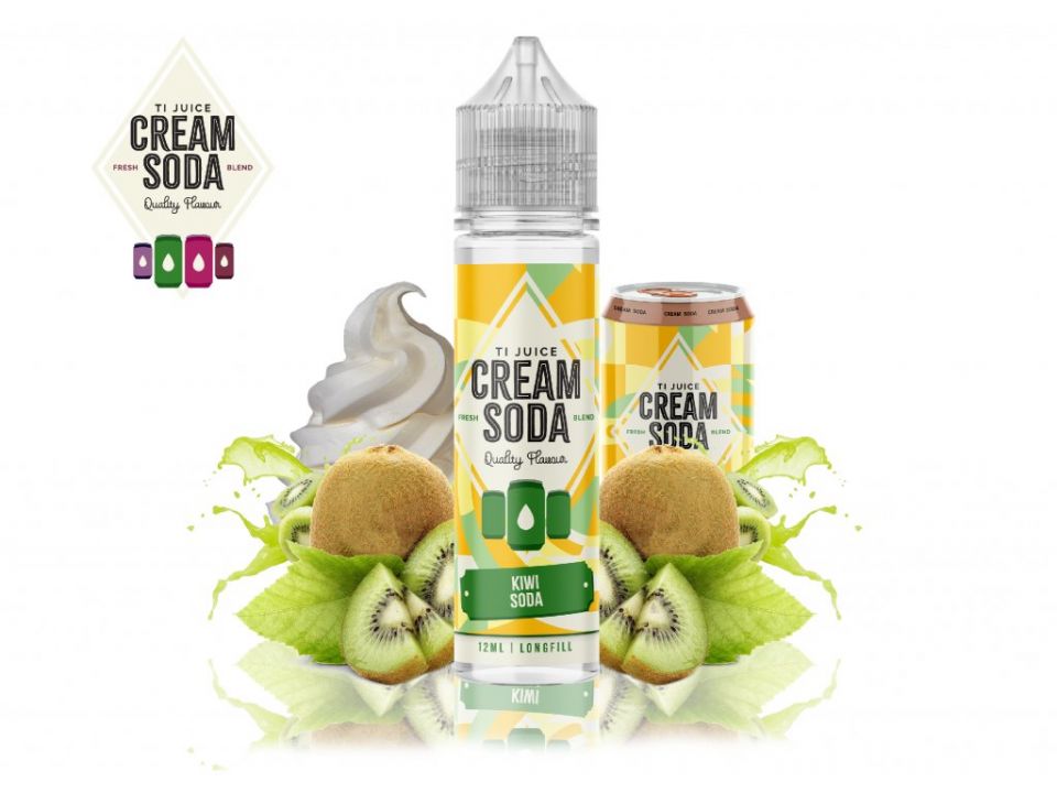 TI Juice (CZ) Kiwi Soda - TI Juice - Cream Sodas - S&V příchuť 12 ml Množství: 12ml