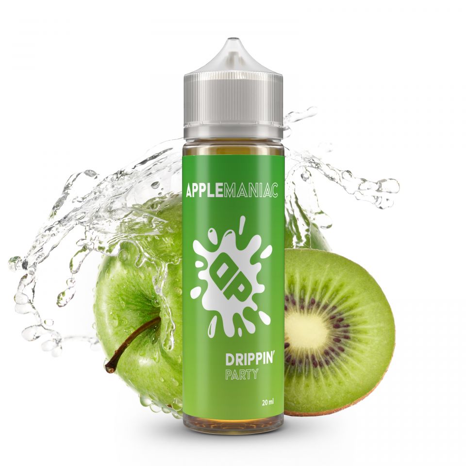 Vitastyle (CZ) Apple Maniac - Chladivé Jablko A Kyselé Kiwi - Drippin Party - S&V příchuť 20 ml Množství: 20ml