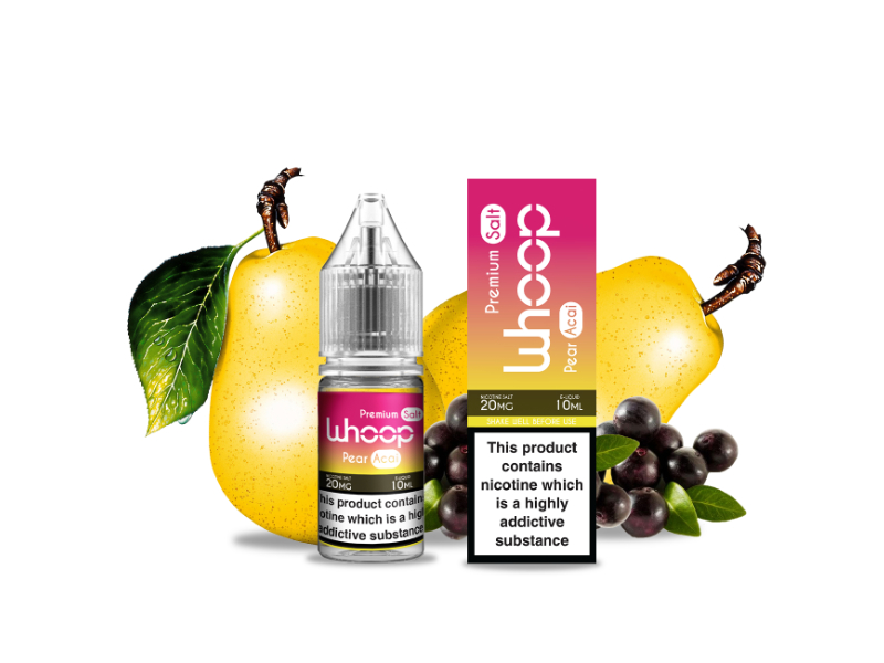 Pear Acai - Whoop Salt E-liquid 10ml Množství: 10ml, Množství nikotinu: 20mg