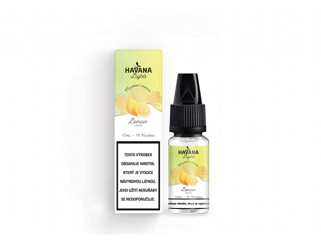 TI Juice (CZ) Lemon - Havana Lights NIC SALT (50PG/50VG) 10ml Množství: 10ml, Množství nikotinu: 10mg